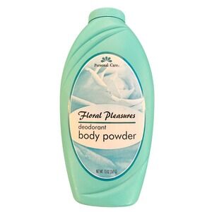 VTG 90s New Sealed Personal Care Floral Pleasures Fragrant Deodorant Body Powder